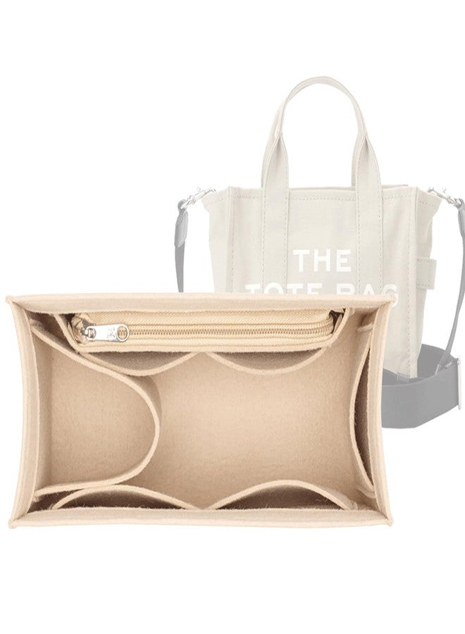 Lckaey Purse Insert for Marc Jacobs Large Tote Bag Organizer 2042beige-L - Image 1